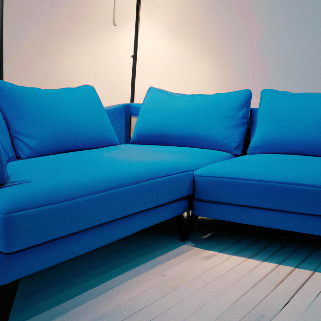 Blue Couches Living Room